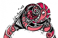 ŽELJKA ŠPEHAR - Nadgledanje, 2016., digitalni crtež, 21x29,7cm