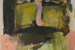 DAVOR DMITROVIĆ - Autoportret, 2016., slika: akril/papir, 100x70cm