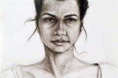 JUDITA POLJAK - Studija 1, 2017., crtež: olovka/papir, 15x17,5cm