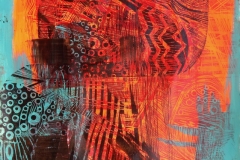 MARIJA LOPAC - When you think you know but not, 2015., grafika, 100x70cm