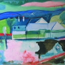 Pejzaž oko Mirnovca, 1956.