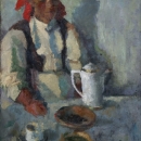 Djevojka s crvenom maramom, 1949.