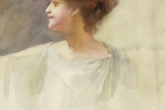 Robert Auer, Bista žene u antičkoj draperiji, 1904.
