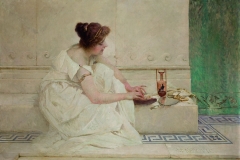 Mato Celestin Medović - Grkinja kod toalete, 1901.