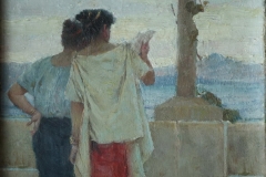 Mato Celestin Medović - Pompejanke na terasi 1896.