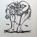 Čovjek u vodi, 1963.; linorez