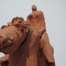 Jahač III, 1988.; terakota