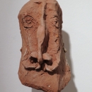 Brkata glava, 1985.; terakota