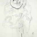 Na vjetru, 1979.; tuš, pero, lavirani tuš, (foto: Daniel Zec)