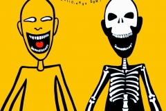 Cogito,ergo sum, 2000, 56x73 cm, acrylic on masonite