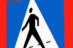 Goodbye cruel world !, 2003, 100x70 cm, fluo acrylic on canvas