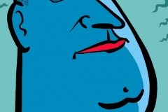 Milan Mumin, 2001, 100x70 cm, acrylic on canvas