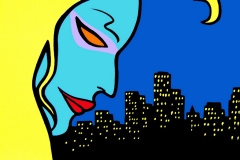 Night, 2004, 33x41 cm, acrylic on canvas