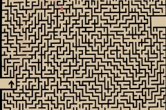 Labyrinth, 2006, 70x100 cm, acrylic on canvas