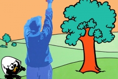 Kid, 2006, 100x70 cm, acrylic on canvas