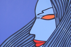 No title, 2010, 70x70 cm, acrylic on canvas