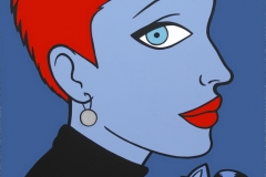 Korina Gubik, 2010, 80x60 cm, acrylic on canvas