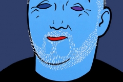 Đorđe Balašević, 2012, 100x70 cm, acrylic on canvas