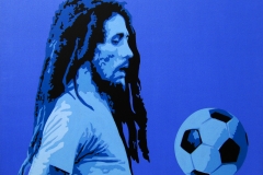 Football Marley, 2016, 60 x 80 cm, acrylic on canvas