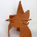 Irena Podvorac - Mačka, 2004., terakota, v.36.jpg