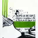 Iva Šintić - Šumskim putem pa lijevo, 2010. (iz grafičke mape Znameniti Samoborci), linorez, 50x35.jpg