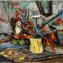 Mila Kumbatović - Mrtva priroda, 1954., ulje na platnu 49x70.jpg