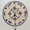 Vjera Reiser - Slogarski sat, 1997., grafika, 48x33,5.jpg