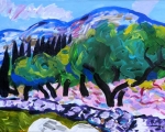 Edo Murtić - Masline, 2000.