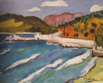 Petar Dobrović - Stara ruševina u Mlinima, 1931.