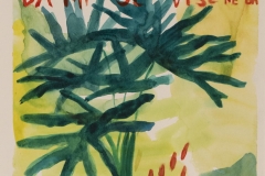 Mia Matijević - Prije sam slikala toliko puno da mi se više uopće ne da, 2019. (poliptih)