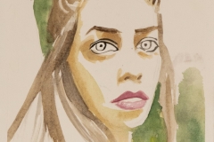 Mia Matijević - Prije sam slikala toliko puno da mi se više uopće ne da, 2019. (poliptih)