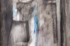 Čovjek s lubenicom (65), 1950., tempera močilo papir 100x70cm