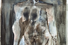 Žena (12), 1950-55., 87,5x62,5cm