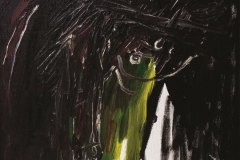 Autoportret (1208), 1999., ulje platno 48x52cm