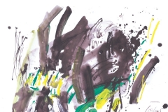 Bez naziva (22), 2000., tempera, ulje, karton, 54x70cm