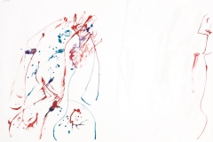 Bez naziva (2383), 1989., tempera, karton, 50x70cm