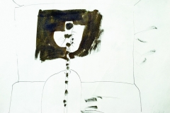 Cvijet 3 (452), 1978., akvarel, papir, 48x62cm