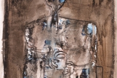 Figura (75), 1950., močilo tempera papir, 59,5x42cm