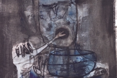 Hrana (78), 1950, močilo tempera papir, 59,5x42cm