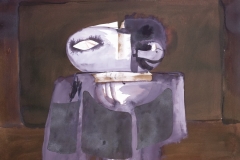 Janjeća glava 78 (106), 1978., tempera, papir, 56x76,5cm