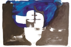 Lubanja 9 (173), 1978., tempera, tinta, papir, 59,5x84,5cm