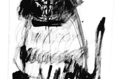 Mačka 6 (25) 1950, tus-pero,42x30cm