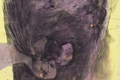 Pušač (15), 1955-60, tempera karton, 60,5x41cm