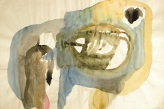 Slikar (15), 1968-69., akvarel, papir, 48x66cm