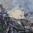 Dolazak ili odlazak, 2012., ulje na platnu, 105x90