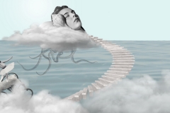 From the series Lai lai svet - digital collage, 2018.