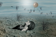 From the series Lai lai svet - digital collage, 2018.