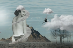 From the series Lai lai svet - digital collage, 2018.