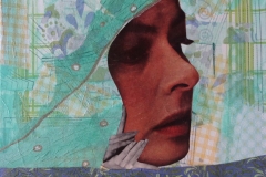 Dream image 3 - collage on canvas, 30x40cm, 2016.