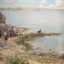 Pralje na moru, 1913.
